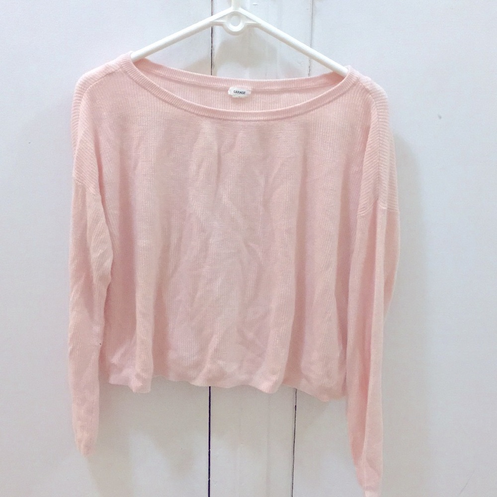 Pink sweater